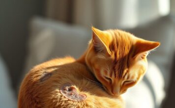 Putzt sich Ihre Katze übermäßig? Ursachen & Lösungen für Overgrooming! https://image.pollinations.ai/prompt/