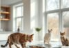 Futterautomat für Katzen mit Chip: Die Lösung bei Futterneid & Diät! https://image.pollinations.ai/prompt/