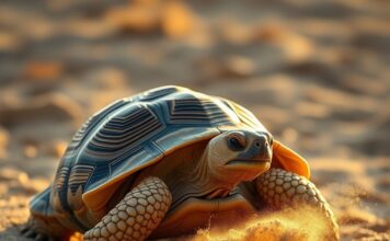 Gräbt Ihre Schildkröte sich ständig im Garten ein? Das steckt dahinter! https://image.pollinations.ai/prompt/